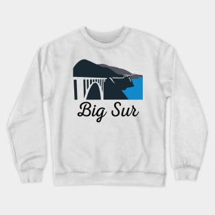 Big Sur Bixby Bridge Crewneck Sweatshirt